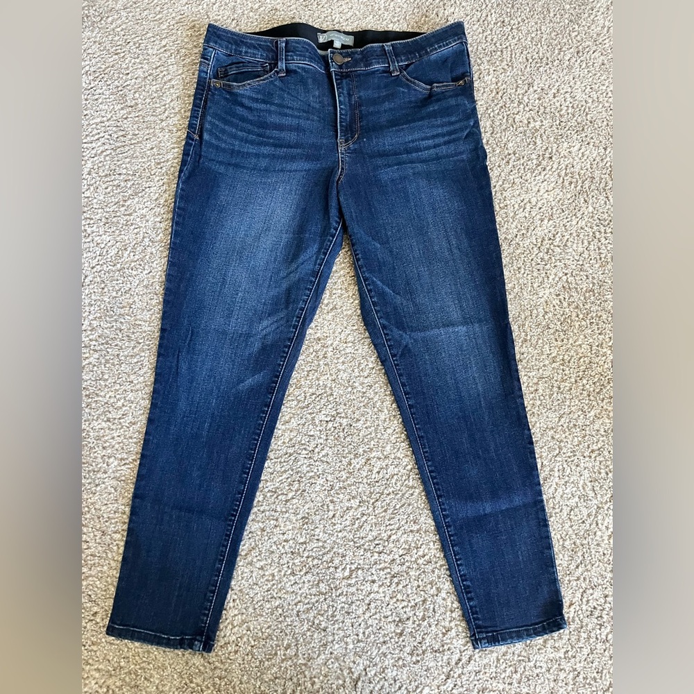 Wit & Wisdom Dark Blue Skinny Jeans